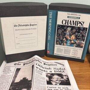 Super Bowl LII Champs & Philadelphia Inquirer Puzzles